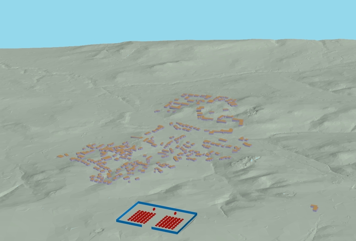 Anlieferung Einkaufsmarkt