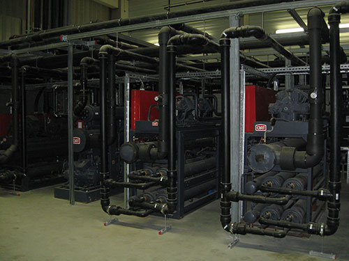 Technikraum Kältezentrale